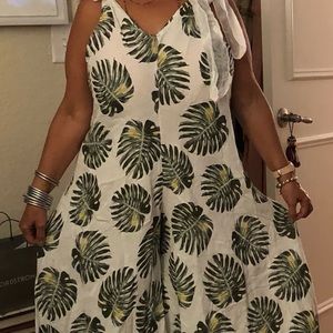 Italian linen jumpsuit